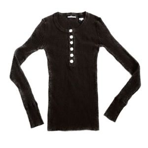 Victoriaโs secret button front top